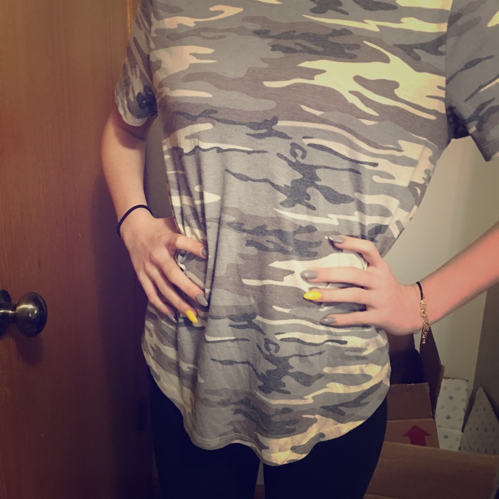 Camo tshirt!